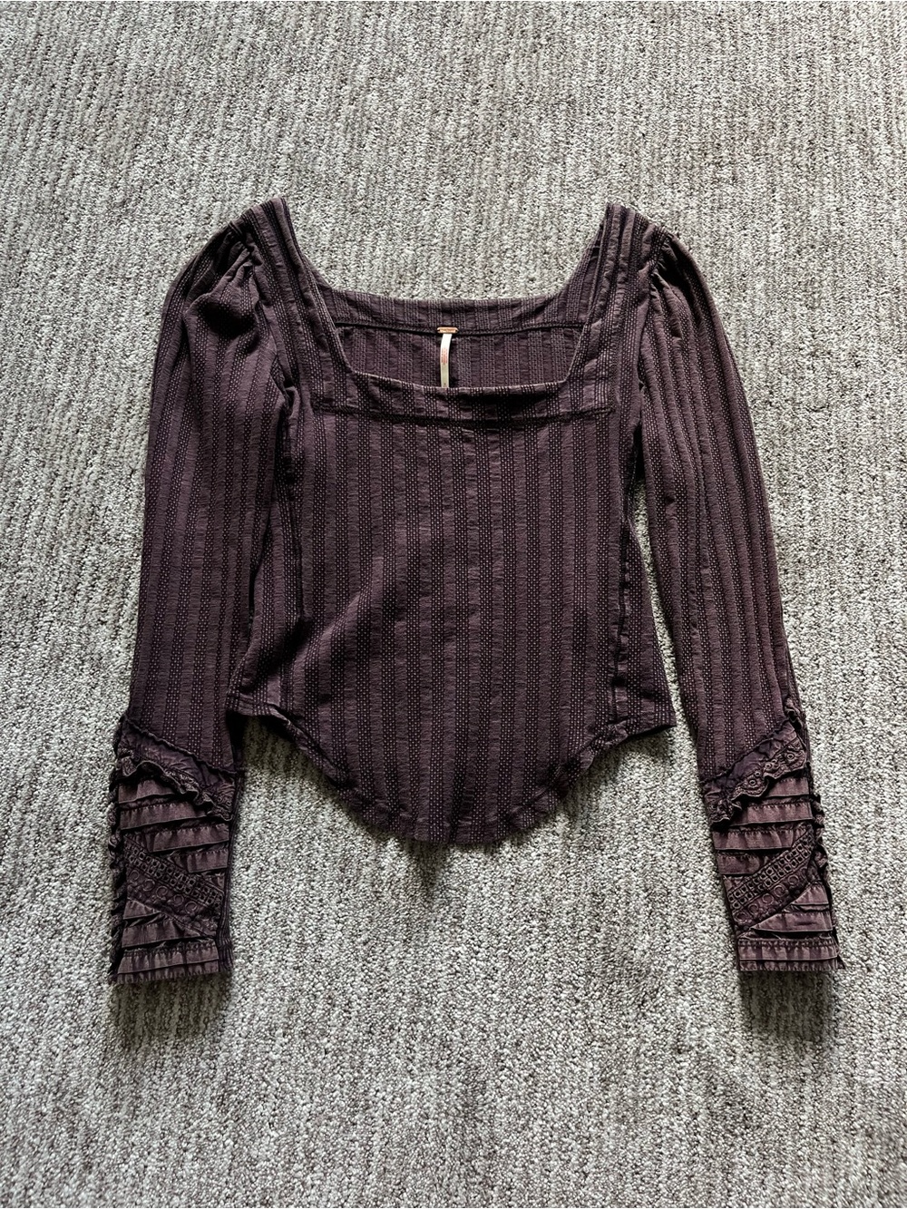 Free people long sleeve top size small
